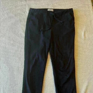 Love Fire Black joggers size 9 stretch tie waist band